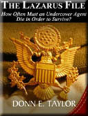 book cover: the lazarus file